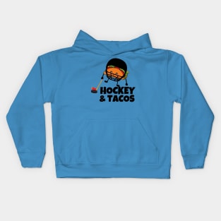 Hockey and Tacos Kids Hoodie